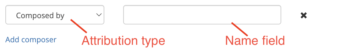 Add composer details